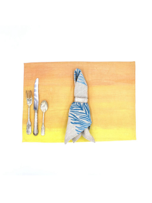 Placemats In Stardust Ombré (set Of 4)