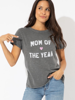 Mom Of The Year Slub Classic Tee