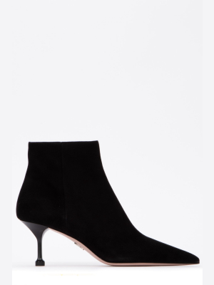 Prada Pointed Toe Ankle Boots