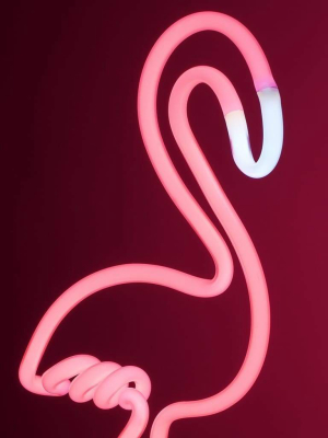 Flamingo Neon Desk Light