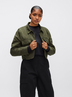 M-65 Mod Cropped Field Jacket W