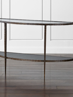 Clairemont Demilune Console Table