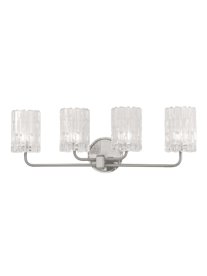 Dexter 4 Light Bath Bracket Satin Nickel