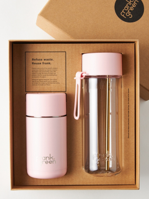 Reusable Tumbler & Water Bottle Set