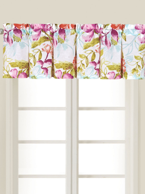 C&f Home Clara Cotton Valance Window Treatment