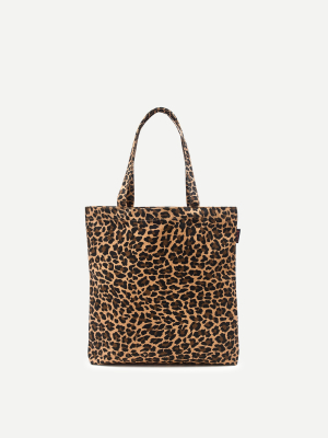 Reusable Everyday Canvas Tote In Leopard