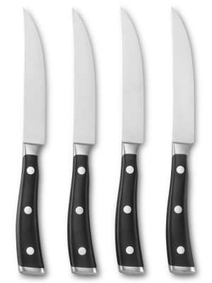 Wüsthof Classic Ikon Steak Knives With Box, Set Of 4