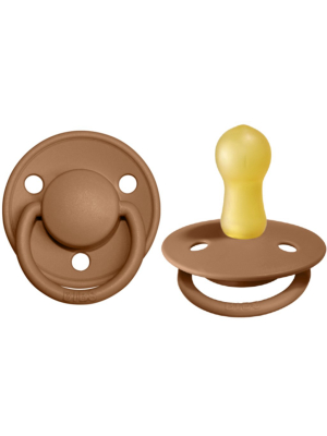 Bibs De Lux Pacifier 2 Pack: Earth