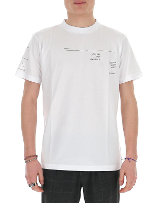 Marcelo Burlon County Of Milan Abstract T-shirt