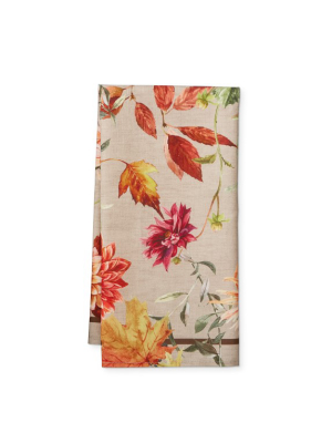 Harvest Bloom Towels, Set Of 2