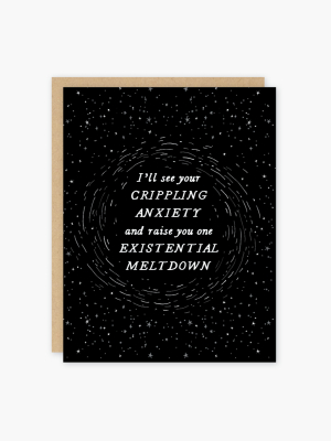 Card, Existential Meltdown