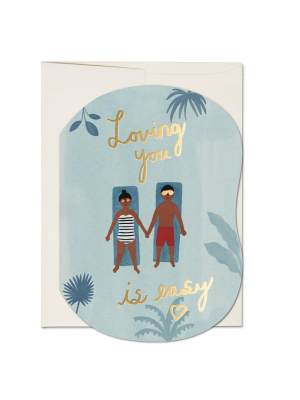 Loving You Is Easy Card