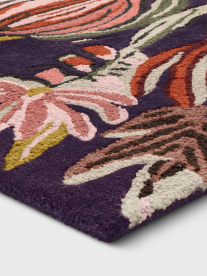 Floral Wool Tufted Area Rug - Opalhouse™
