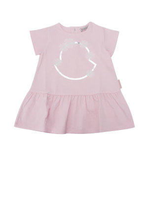 Moncler Enfant Floral Applique Dress