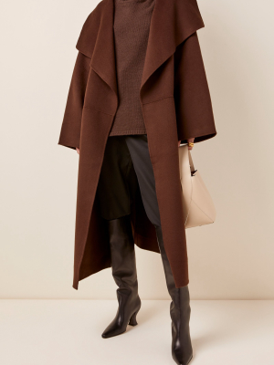 Annecy Oversized Wool And Cashmere Coat