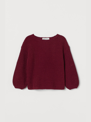 Knit Chenille Sweater