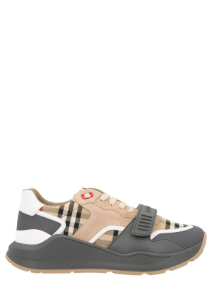 Burberry Check Print Sneakers