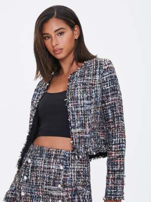 Frayed Tweed Jacket