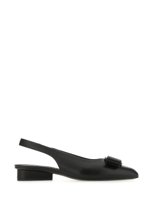 Salvatore Ferragamo Viva Slingback Flat Shoes