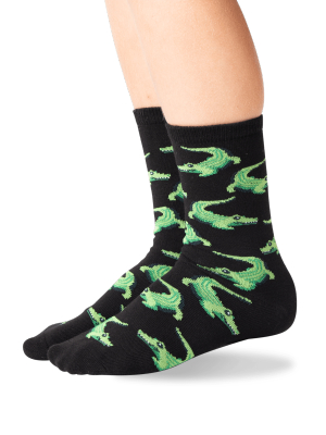 Kid's Alligators Crew Socks