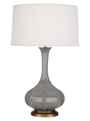 Pike Table Lamp Smoky Taupe