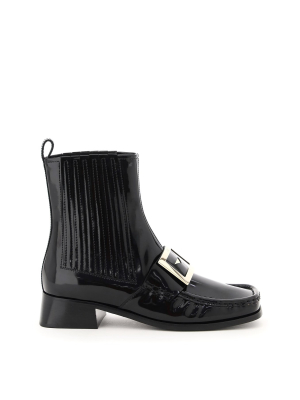 Roger Vivier Preppy Viv Chelsea Boots