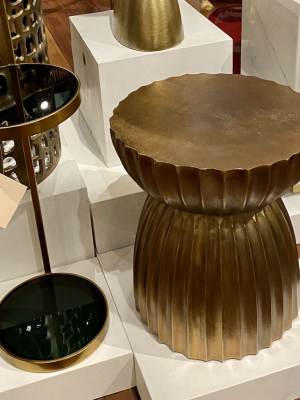 Rasi Antique Brass Table