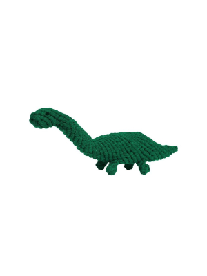 Brent The Brontosaurus Rope Dog Toy