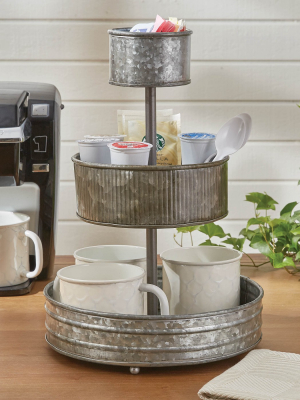 Park Designs 3 Tier Galvanized Organizer