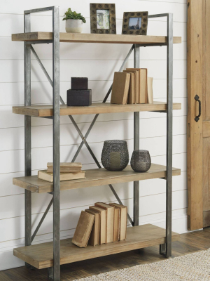 Forestmin Bookcase Brown/black - Signature Design By Ashley