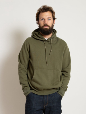 Hooded Sweatshirt - Army Green