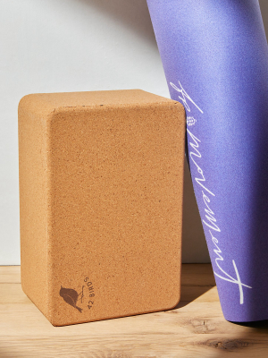 Cork Yoga Block