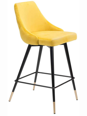 Piccolo Counter Chair, Yellow