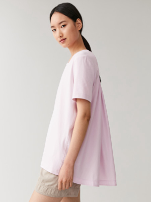 Pleated Cotton Top