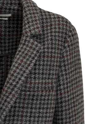 Isabel Marant Étoile Houndstooth Single Breasted Blazer