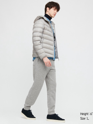 Men Knitted Fleece Easy Pants