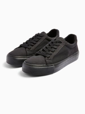 Black Steep Lace Sneakers