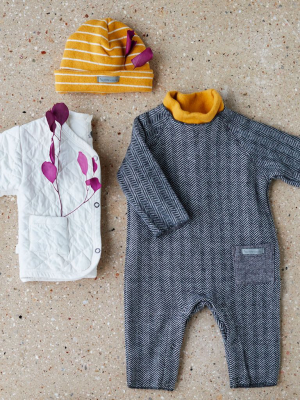 Baby Jumpsuit Premium Tweed