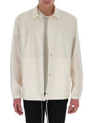 Jil Sander Logo Printed Jacket