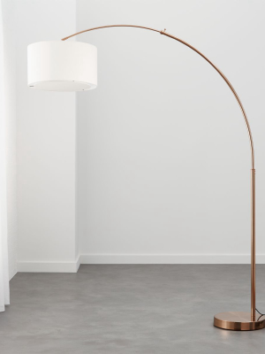 Big Dipper Arc Brass Floor Lamp