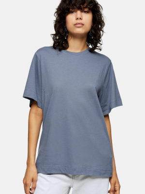 **blue Essential T-shirt By Topshop Boutique