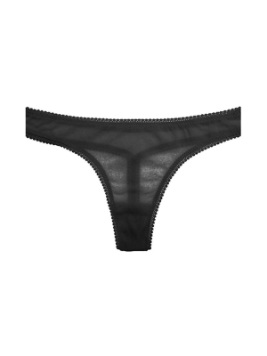 Solid Mesh Hip-g Thong