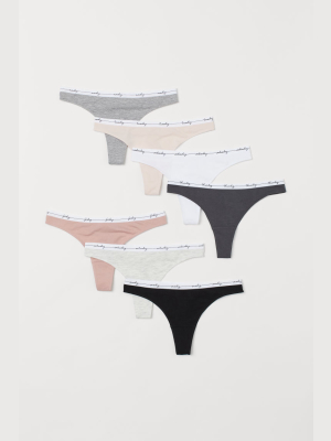 7-pack Thong Briefs