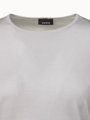 Fine Gauge Cashmere Silk Pullover