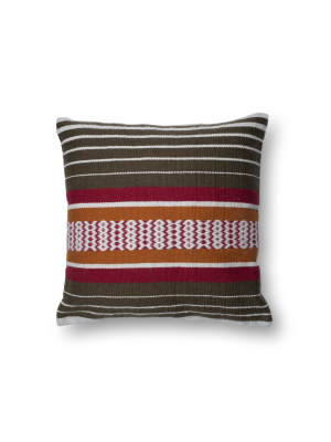 Brown & Multi Indoor/outdoor Pillow