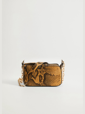 Snake Effect Mini Bag