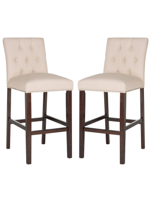 Set Of 2 Counter And Barstools - Safavieh