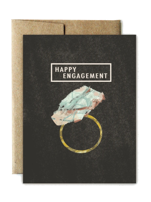 Ferme A Papier Card, Gem Engagement