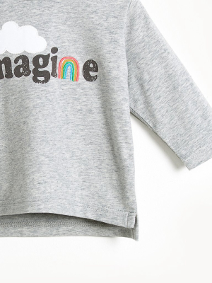 Bonnie Mob Chance Long Sleeve Applique Shirt - Imagine