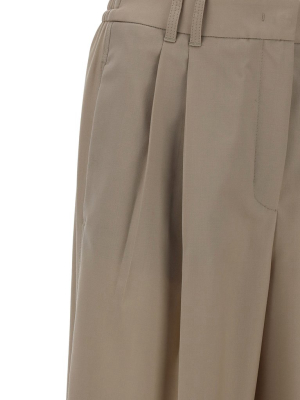 Agnona Wide-leg Tailored Pants